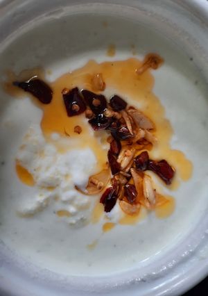 বুখারি রায়তা(Bukhari raita recipe in Bengali) রেসিপির প্রধান ছবি