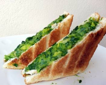 The New Way Make Recipe Spinach And Avocado Sandwich Delicious Steady