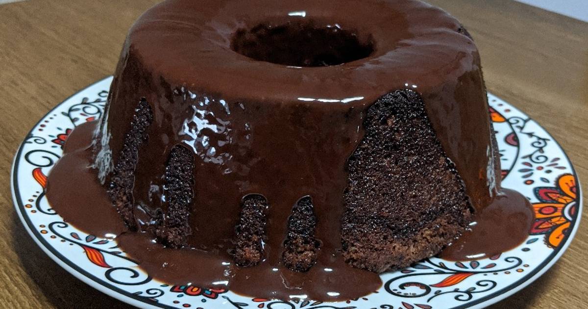 Bolo de chocolate na AIRFRYER 🍰 Vocês também são igual a esse bolo?