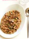 Our Family's Fried Rice with Mackerel