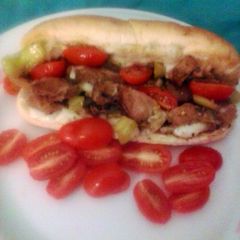 A picture of JDs Pork Butt Sandwich.