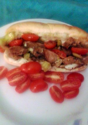 A picture of JDs Pork Butt Sandwich.