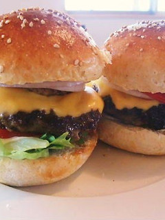 A picture of Homemade Hamburger Buns.