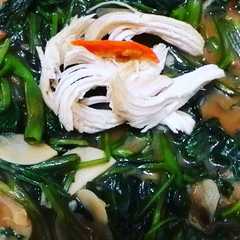 Kangkung Saus BBQ রেসিপির প্রধান ছবি