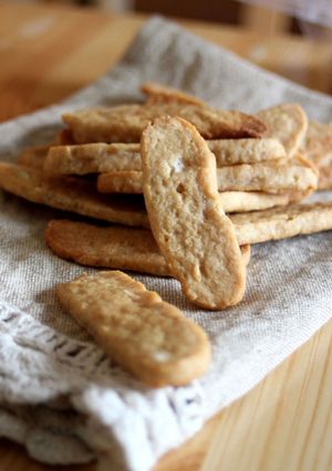 A picture of Hokkaido Potato Butter Cookies Made with New Potatoes.