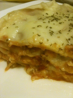 A picture of Our Family’s Homemade Lasagna.