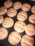 Galletitas de limón con harina 000