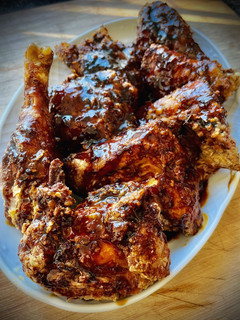 Una foto de Pollo caramelizado (en airfryer)