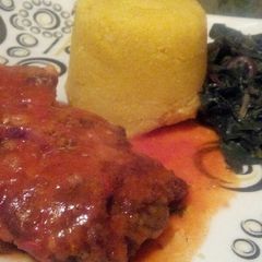 A picture of Butternut ugali.