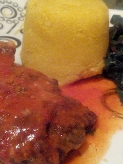 A picture of Butternut ugali.