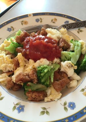 A picture of Vegetarian Breakfast Scramble-Simple And High Volume.