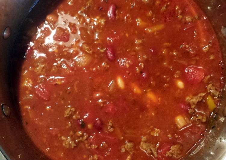 Steps to Make Perfect Ron&#39;s chili surpreme