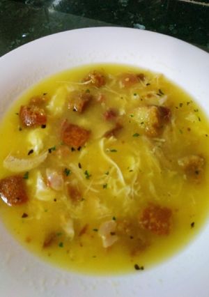 Una foto de Sopa de Picadillo