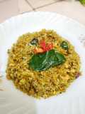 Nasi goreng pegagan & bunga telang
