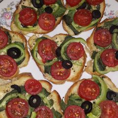 A picture of bruschette :).
