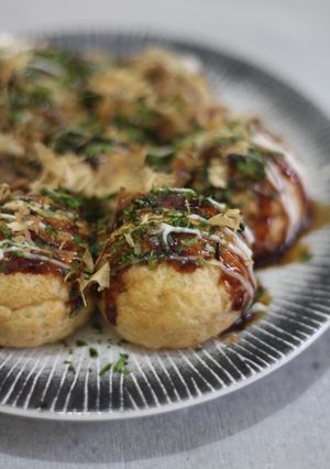Foto resep Takoyaki (たこ焼き)