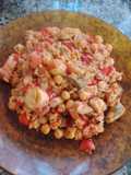 Arroz con mejillones y pulpo