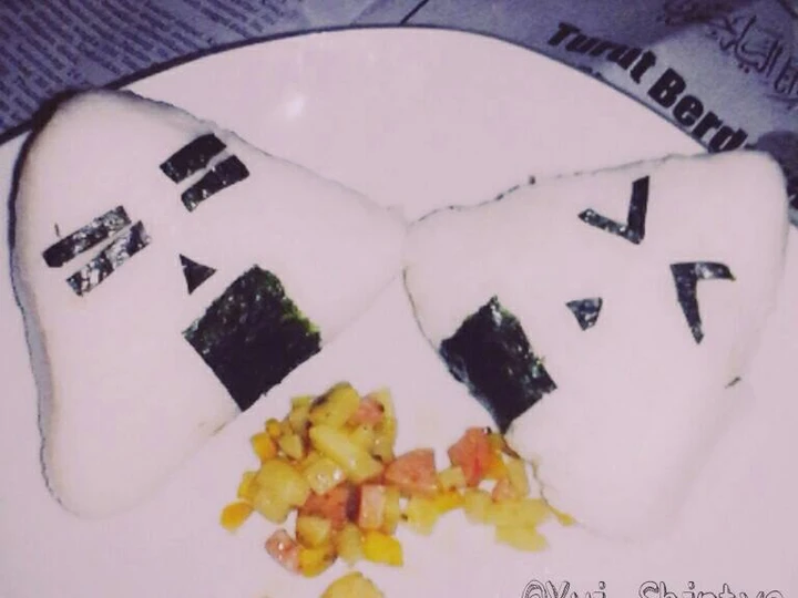 Cara Sederhana Membuat Resep  3. Onigiri Vegetables yang Menggugah Selera, Bikin Ketagihan