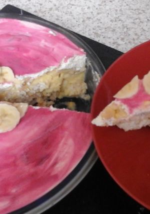 A picture of My Doughnana and Custard Cream Dessert 😀😉.