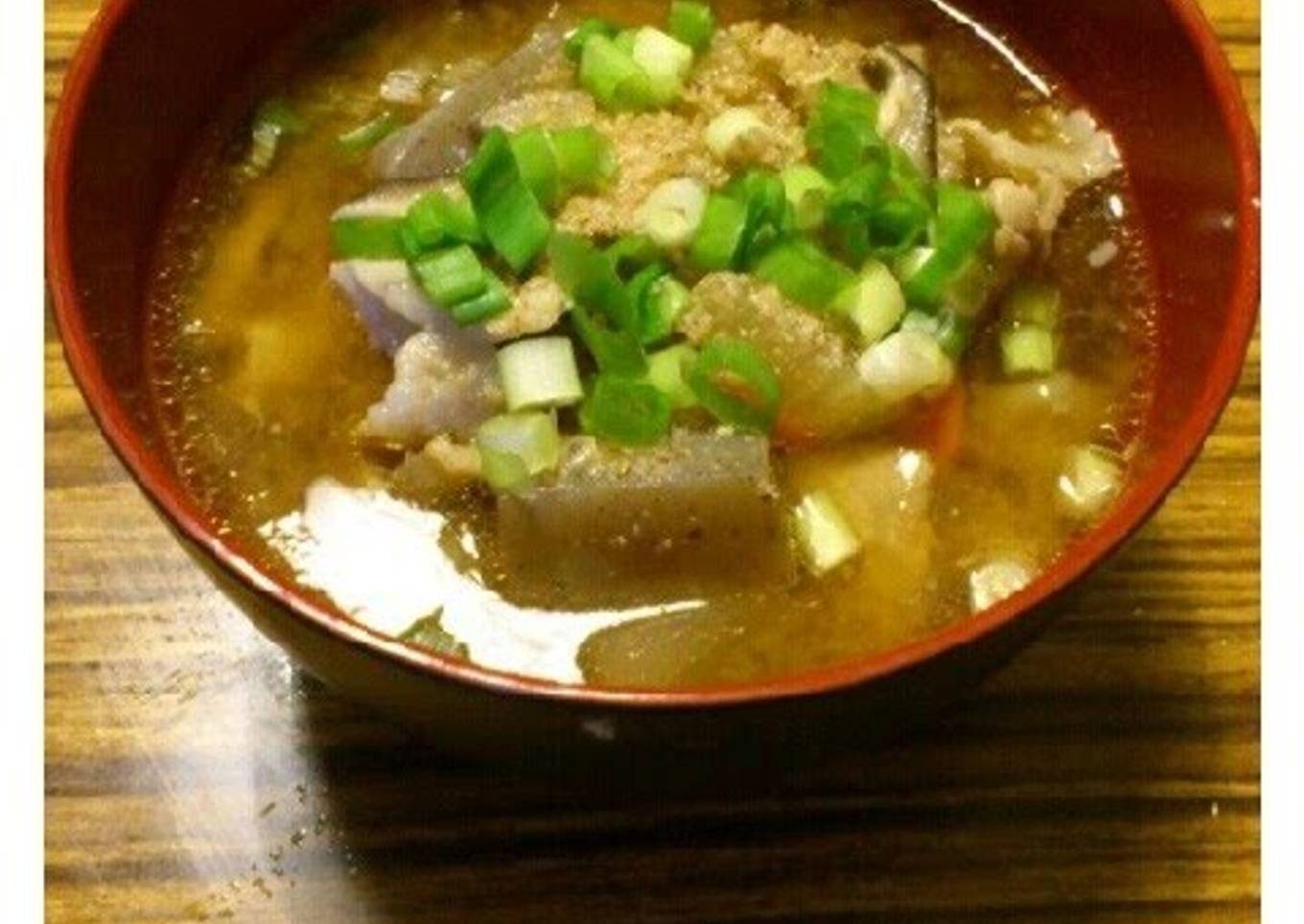 Tonjiru (Japanese Pork Soup)