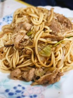 沙茶牛肉炒麵 的食譜成品照片