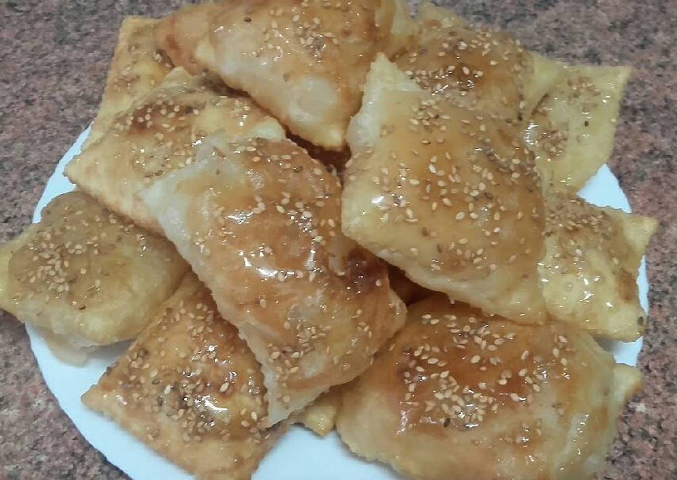 Rghayef con miel | Comida de Marruecos