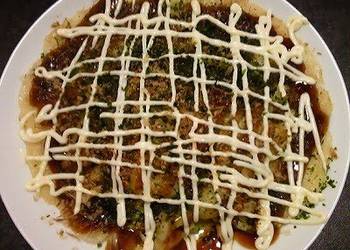 How to Prepare Tasty Extremely Simple Recipe Westernstyle Okonomiyaki