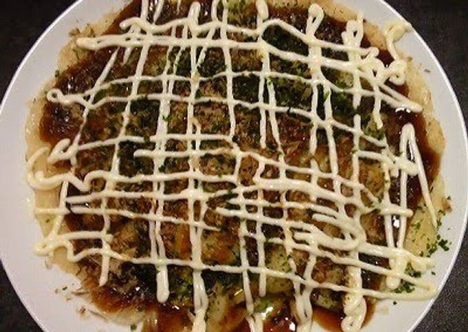 Extremely Simple Recipe! Western-style Okonomiyaki!