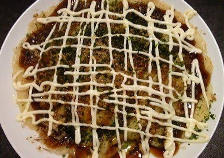 Steps to Make Award-winning Extremely Simple Recipe! Western-style Okonomiyaki!