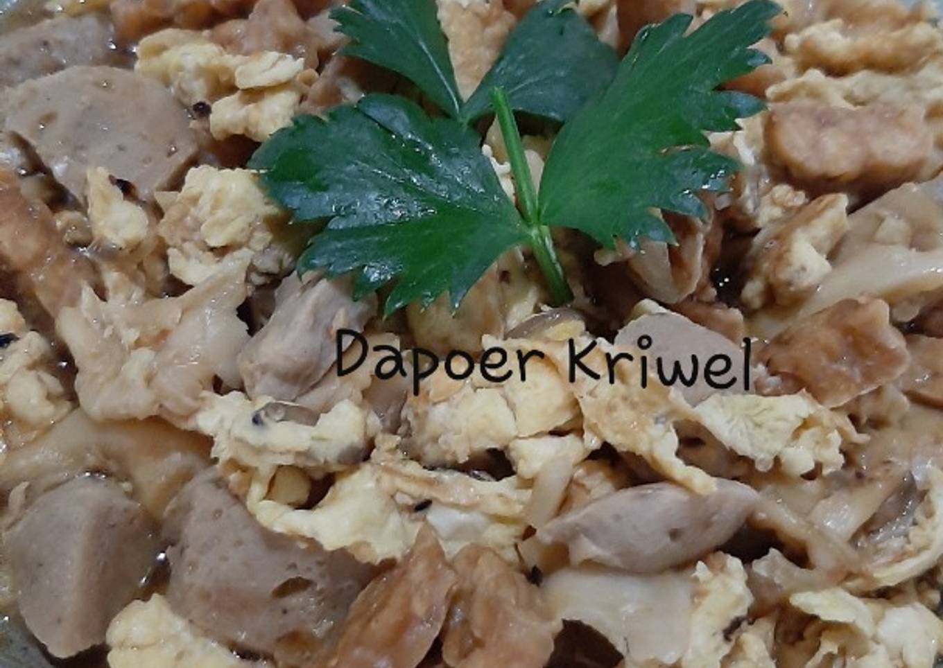 Tumis Jamur Tempe Telur Enak