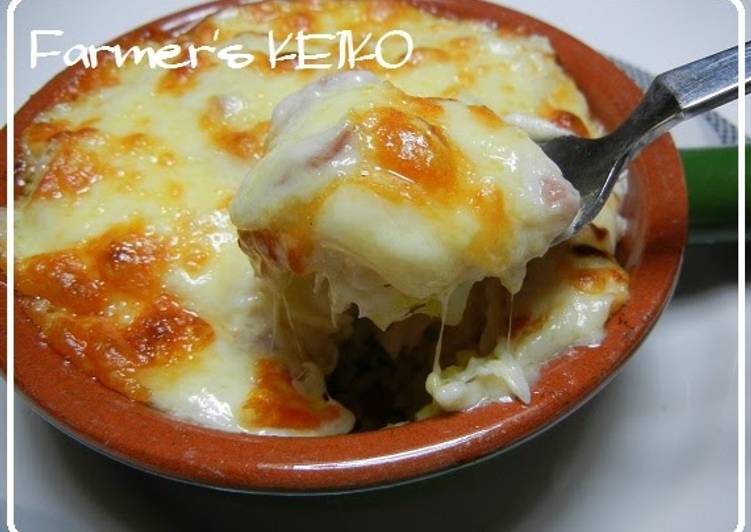 Easy Way to Prepare Appetizing [Farmhouse Recipe] An Easy Rice Gratin using Rice Flour