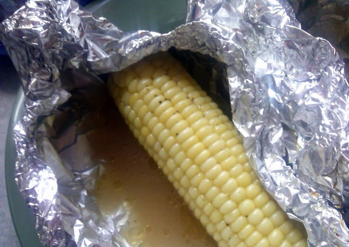 Beer corn on the cobb
