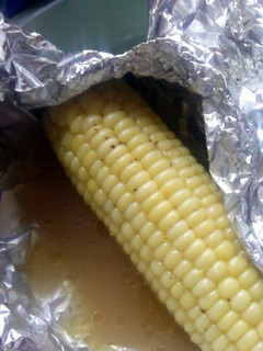 A picture of Beer corn on the cobb.