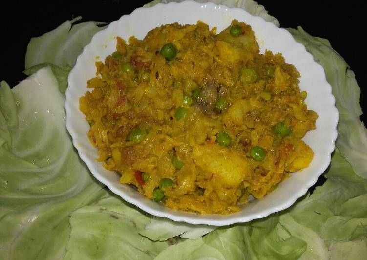 Easiest Way to Prepare Super Quick Homemade Cabbage Curry