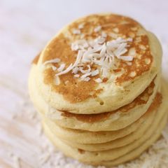 A picture of Coconut pancakes.