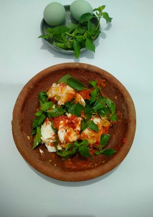 Foto resep Sambal Kemangi Telur Asin