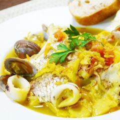 A picture of Our Family's Basic Recipe for Bouillabaisse.
