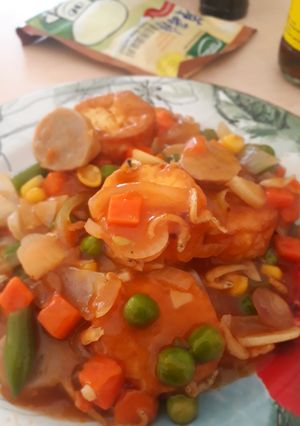 Foto resep Tofu Asam manis