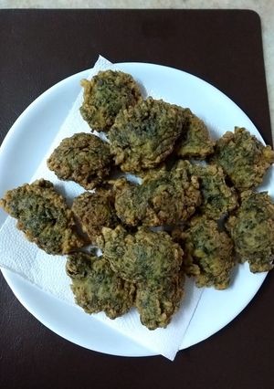 Una foto de Buñuelos de acelgas