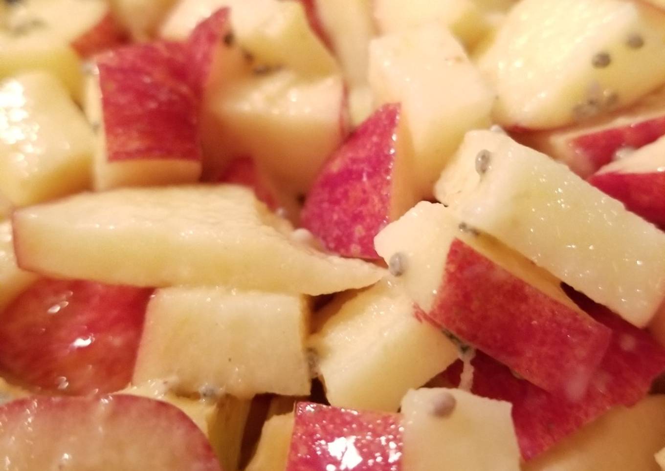 Creamy PB Apple Slices
