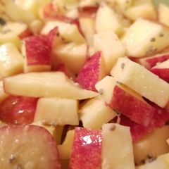A picture of Creamy PB Apple Slices.