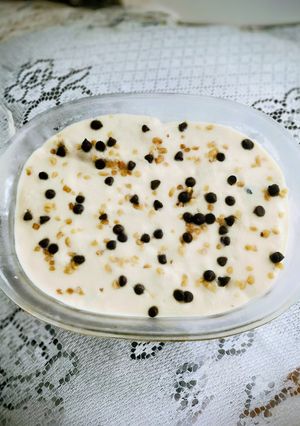 Una foto de Torta Fría de Ponche Crema