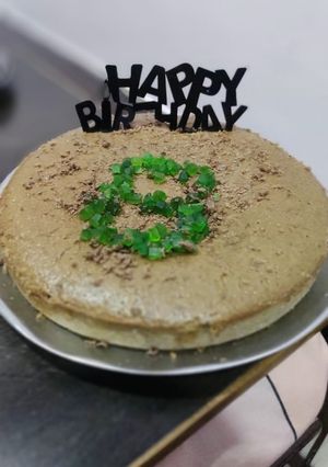 A picture of Homemade chocolate cake.