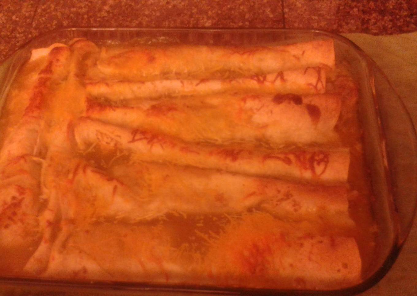 Pork Roast Enchiladas
