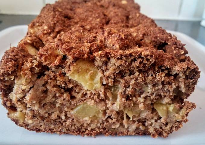 Cake Aux Flocons D Avoine Et Aux Pommes Vegan De Florence Mes Repas Vegans Cookpad