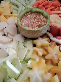 Foto resep Rujak buah nampan