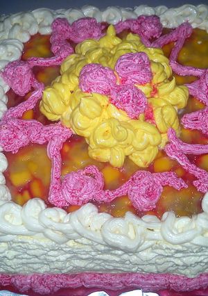 A picture of Momi Mango Puding Soft Cake.