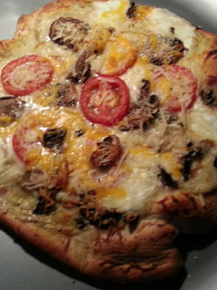 A picture of Homemade Pizza!.