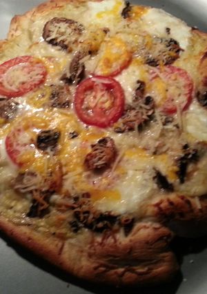 A picture of Homemade Pizza!.