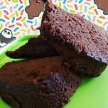 Brownies kukus chocolatos (takaran sendok)